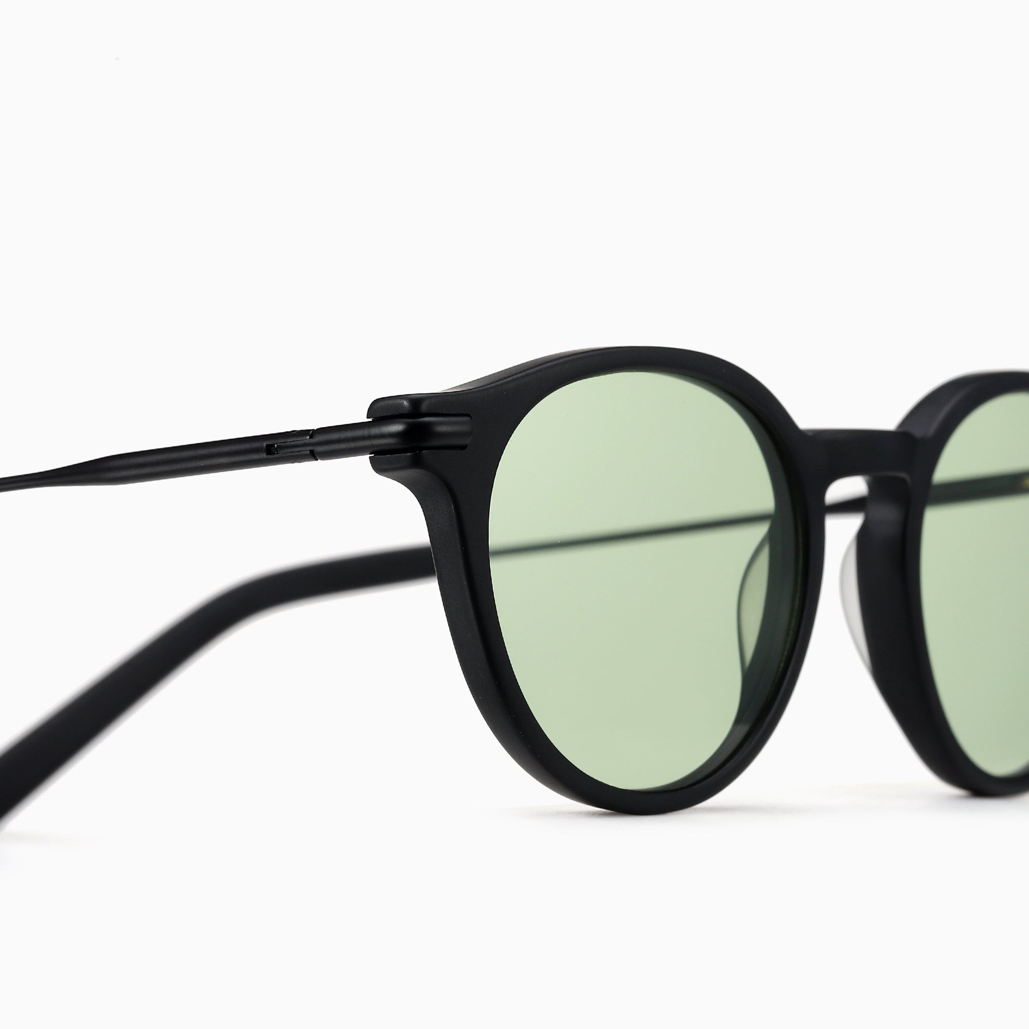 Rocco Sun - Noir mat Vert