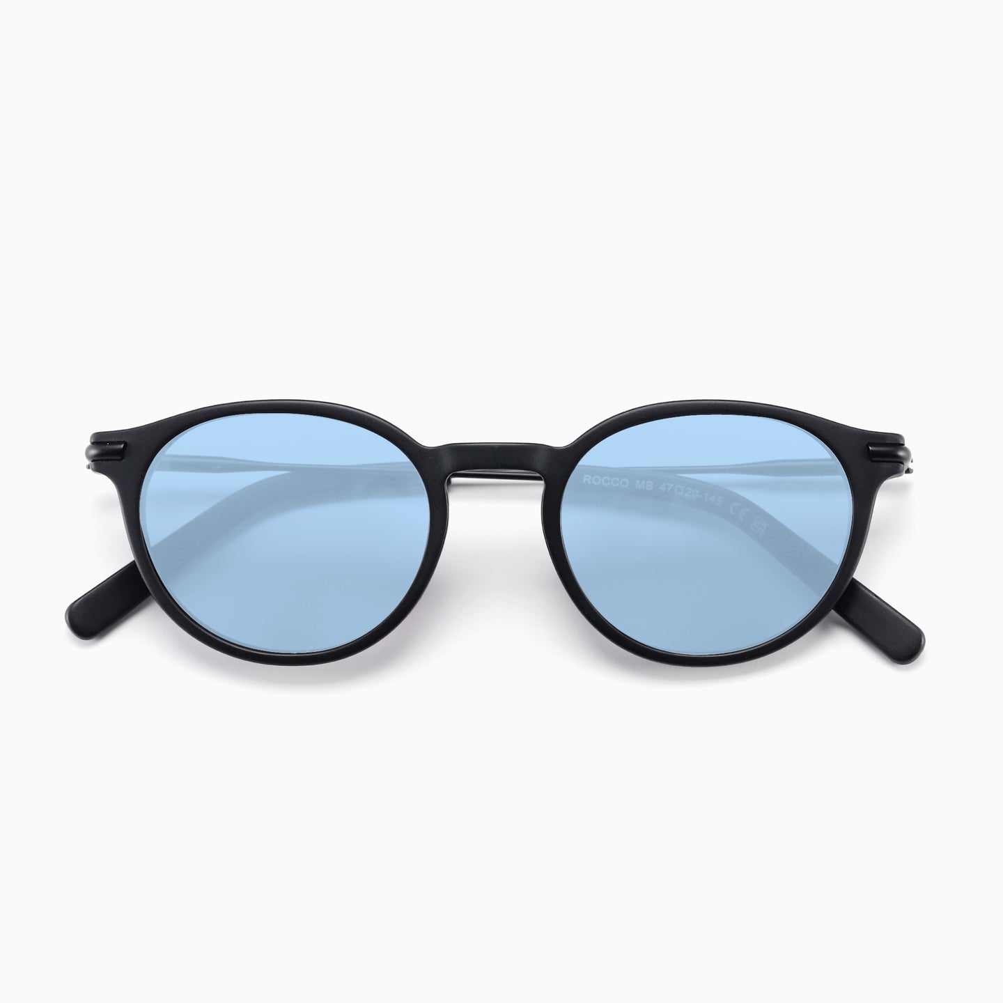 Rocco Sun - Noir mat Bleu